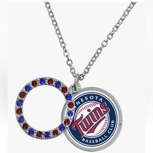 Game Time Offical MLB MINNESOTA TWINS Disc Necklace